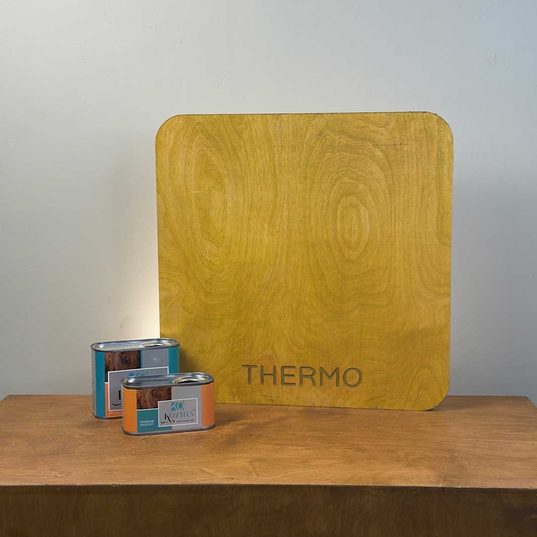 روغن چوب دو جزیی نرمال کد رنگی THERMO (ترمو)