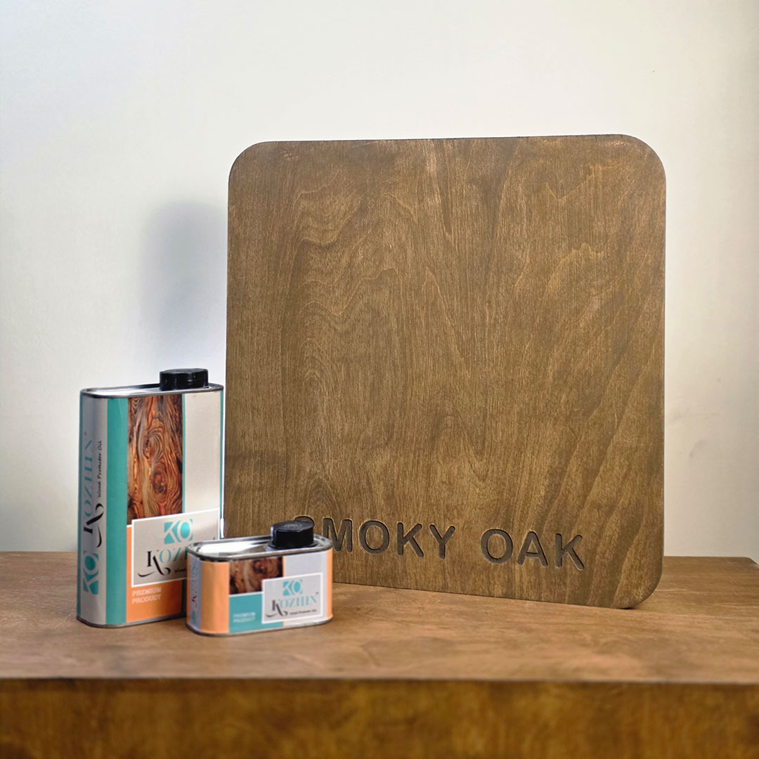 روغن چوب دو جزیی پرو کد رنگی SMOKY OAK (بلوط دودی)